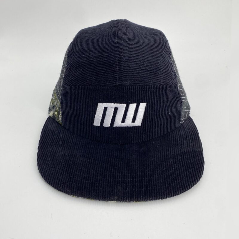 Upcycled custom 5panel cap MW logo